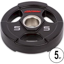Блин для штанги полиуретановый LIFE FITNESS SC-80154-5 51мм 5кг