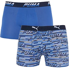 Труси-боксери PUMA LOGO AOP BOXER 2P чоловічі