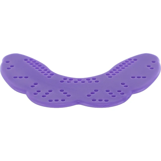 Капа перфорированная одночелюстная детская Perforated mouthguar в футляре SP-SPORT
 BO-7421 (Фиолетовый)