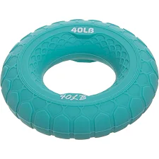 Кистевой эспандер кольцо JELLO FI-3811 1шт нагрузка 13,5-27кг (Бирюзовый)