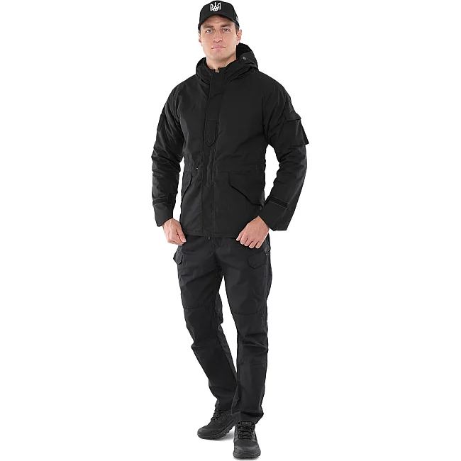 Куртка парка тактическая MILITARY RANGERS CO-8573 (Черный)