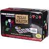 Набор для покера в металлической коробке Texas Holdem Poker set  SP-SPORT
 IG-1104215 200 фишек