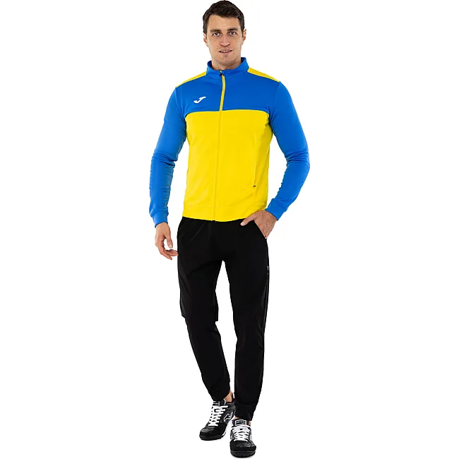 Спортивная кофта
 на молнии JOMA

 WINNER 101008-907 (Синий-желтый)