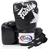 Боксерські рукавиці Fairtex BGV1 Nation Print Black (бинти в комплекті)