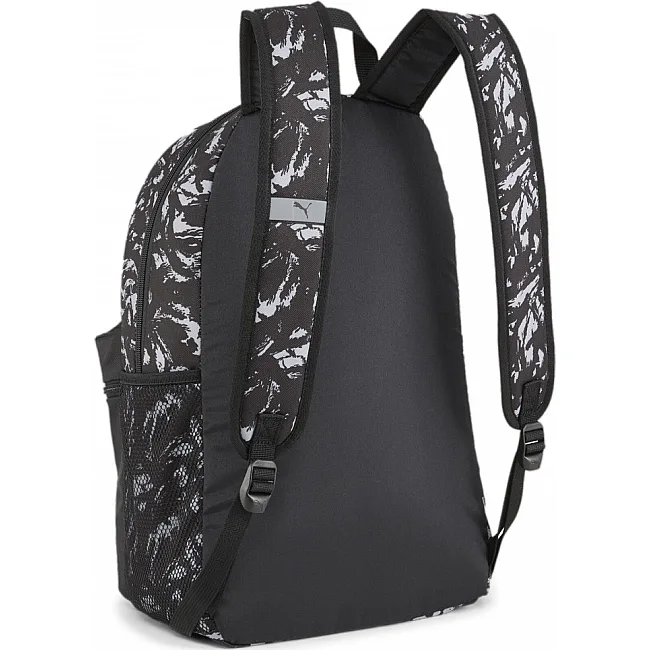 Рюкзак PUMA Phase AOP Backpack черный 22L 30x14x44 см