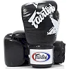 Боксерські рукавиці Fairtex BGV1 Nation Print Black (бинти в комплекті)