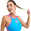 Купальник Arena BIGLOGO ONE PIECE голубой, розовый