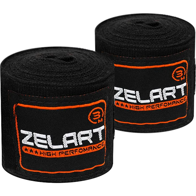 Бинты для бокса
 2штуки ZELART
 BO-3729-3 3м (Синий)