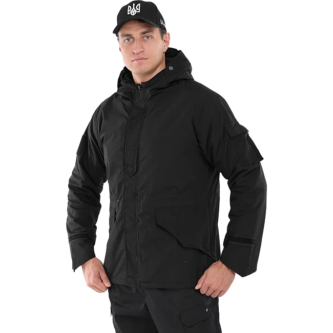 Куртка парка тактическая MILITARY RANGERS CO-8573 (Черный)
