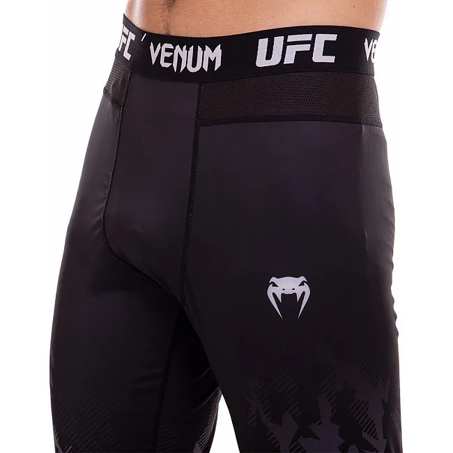 Компрессионные штаны леггинсы тайтсы UFC
 9616 (Оливковый-черный)