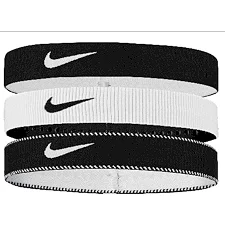 Пов'язка на голову Nike Flex Classic 3PK чорний, білий