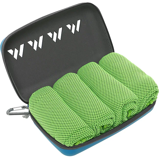Комплект полотенец спортивных охлождающих COOLING TOWEL 4MONSTER
 B-ECT 4шт (Серый)