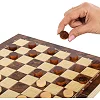 Шахматы шашки нарды 3 в 1 набор настольных игр деревянные Xinliye W7722B
 29см x 29см х 2см