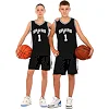 Детская баскетбольная форма
 NBA клуб Spurs 1 BA-9972 (Черный-белый)