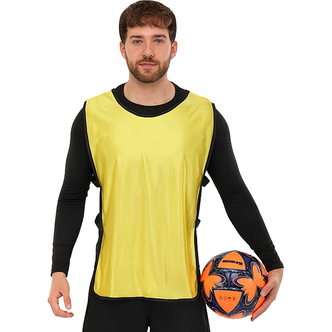 Манишка спортивная игровая с резинкой SP-SPORT
 CO-4000 (Желтый)