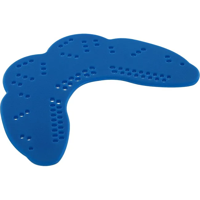 Капа перфорированная одночелюстная детская Perforated mouthguar в футляре SP-SPORT
 BO-7421 (Фиолетовый)