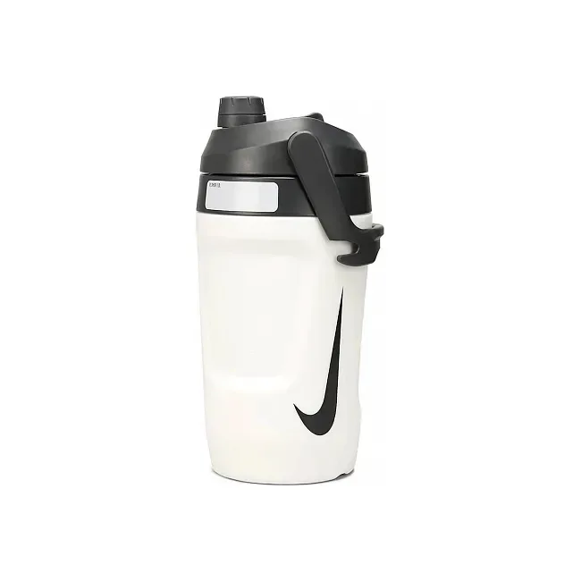 Бутылка для воды Nike FUEL JUG 64 OZ белая, антрацит, черный 1893 мл