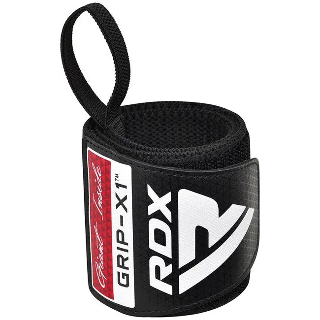 Бинты для запястий (кистовые бинты) RDX GYM WRIST WRAP R11 BLACK/WHITE
