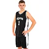 Детская баскетбольная форма
 NBA клуб Spurs 1 BA-9972 (Черный-белый)