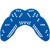 Капа перфорированная одночелюстная детская Perforated mouthguar в футляре SP-SPORT
 BO-7421 (Фиолетовый)