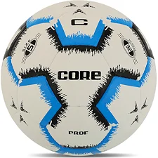 Футбольный мяч CORE PROF FB-4147 №5 PU (Белый-синий)