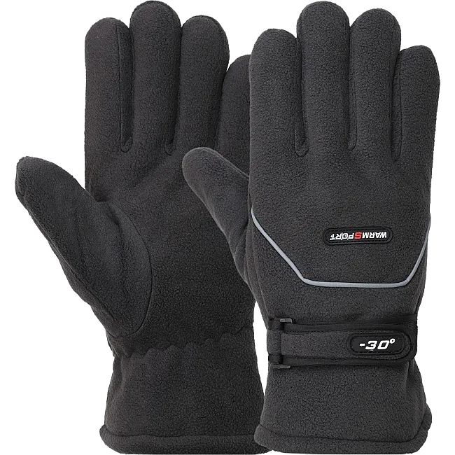 Спортивные теплые перчатки на меху SP-SPORT BC-8560 (Серый)