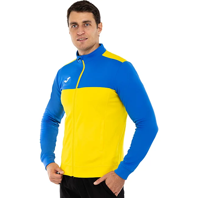 Спортивная кофта
 на молнии JOMA

 WINNER 101008-907 (Синий-желтый)