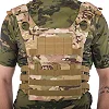 Плитоноска для бронепластин с системой MOLLE MILITARY RANGERS
 ZK-5515 (Хаки)