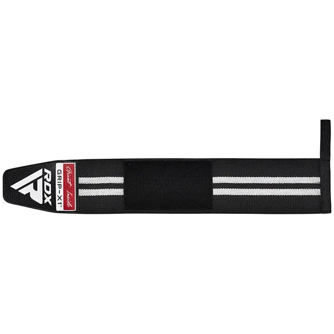 Бинты для запястий (кистовые бинты) RDX GYM WRIST WRAP R11 BLACK/WHITE
