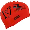 Шапочка для бассейна
 силиконовая для взрослых MADWAVE
 LOVE SWIMMIMG M055320 (Красный)
