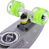 Пенни борд Penny Board круизер пластиковый со светящимися колесами 22