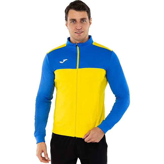 Спортивная кофта
 на молнии JOMA

 WINNER 101008-907 (Синий-желтый)