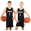 Детская баскетбольная форма
 NBA клуб Spurs 1 BA-9972 (Черный-белый)