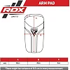 Пада для тайского бокса RDX Arm Pad Aura Plus T-17 Black (1 шт.)