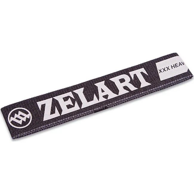 Резинка для фитнеса тканевая ZELART FI-1969-L (Черный)