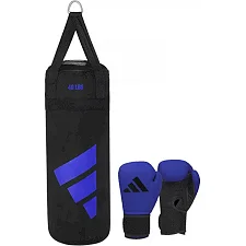 Боксерский набор Adidas Boxing Youth Kit | черно-синий | Adidas KIT23