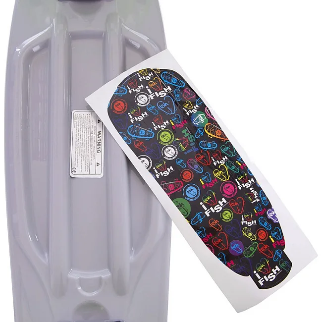 Пенни борд Penny Board круизер пластиковый со светящимися колесами 22