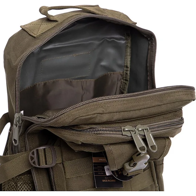 Штурмовой тактический рюкзак
 SILVER KNIGHT SWAT-3P
 40x23x18см 16л (Оливковый)