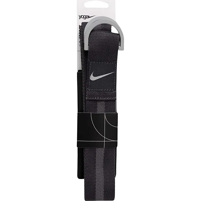 Ремень для йоги Nike YOGA 2-IN-1 STRAP 7FT черный 182х4 см