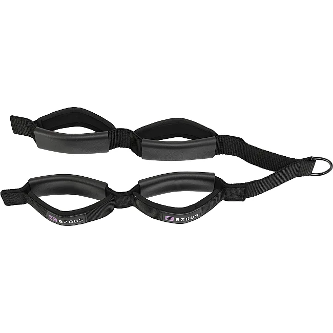 Стропа канат гибкая тяга для трицепса с двойным хватом SOFT TRICEP
 EZOUS F-09-E 65х5см
