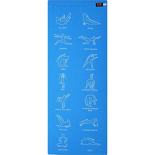 Коврик для фитнеса и спорта
 BODY SCULPTURE BJBB-8300G5BL-R 152x55x0,4см (Синий)