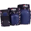 Защита для роликов детская наколенники налокотники перчатки FILA 6075111 (Синий)