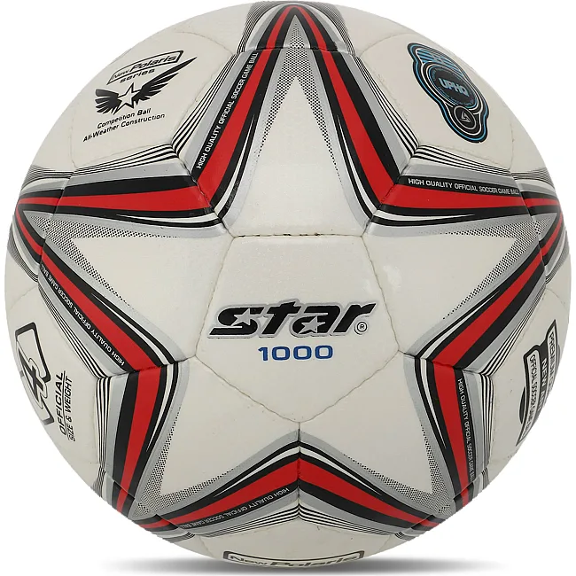 Футбольный мяч SELECT
AR NEW POLARIS 1000 SB374 №4 Comp
ite кожа (Белый-красный)