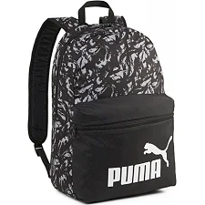 Рюкзак PUMA Phase AOP Backpack черный 22L 30x14x44 см