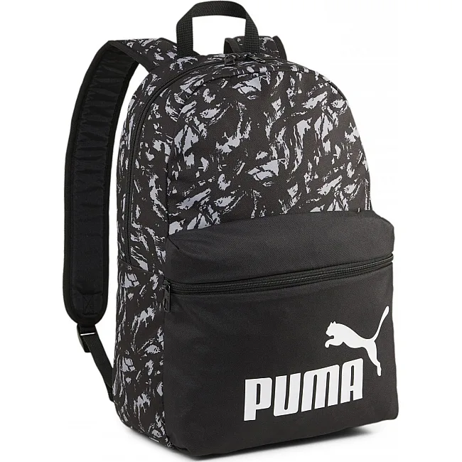Рюкзак PUMA Phase AOP Backpack черный 22L 30x14x44 см