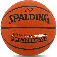 Баскетбольный мяч резиновый SPALDING DOWNTOWN 84363Z 7 (Оранжевый)
