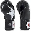 Боксерські рукавиці Fairtex BGV1 Nation Print Black (бинти в комплекті)