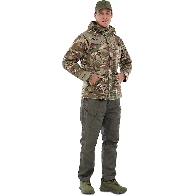 Куртка парка тактическая MILITARY RANGERS CO-8573 (Черный)