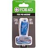 Свисток спортивный судейский пластиковый со шнурком MICRO FOX40-MICRO (Синий)