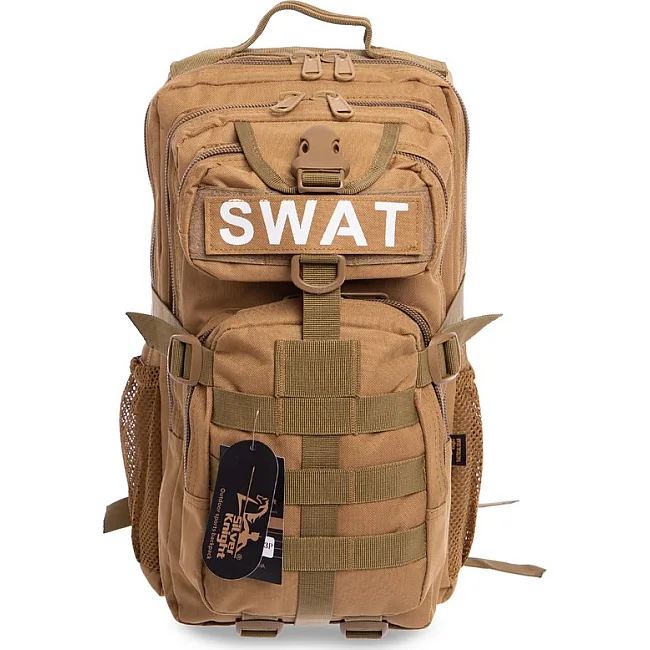 Штурмовой тактический рюкзак
 SILVER KNIGHT SWAT-3P
 40x23x18см 16л (Оливковый)